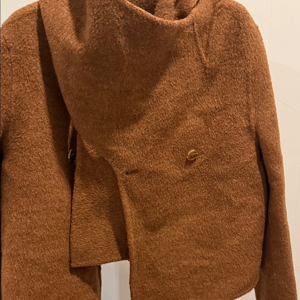 Women's Brown Wool Jacket